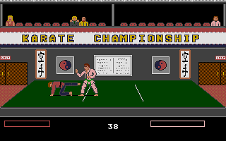 Karate Champion atari screenshot